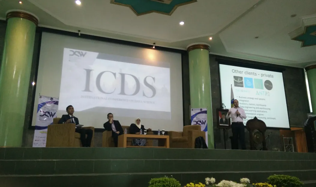 Martijn, our CDO spoke at DSW Data Science Event