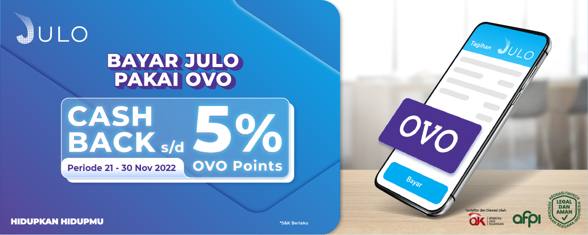 JULO OVO Cashback