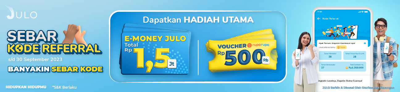 Promo Kode Referral JULO