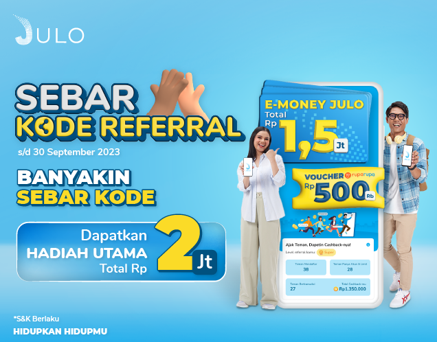 Promo Kode Referral JULO