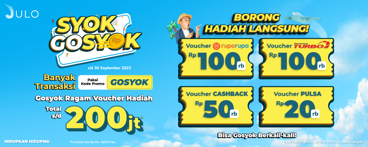 Cara Pakai Hadiah Harian SYOK GOSYOK HADIAH