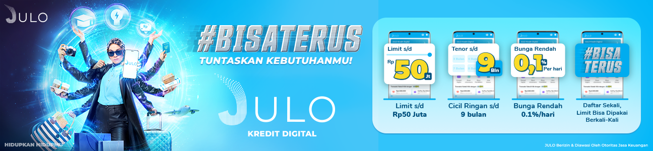 #BISATERUS Pakai JULO Kredit Digital