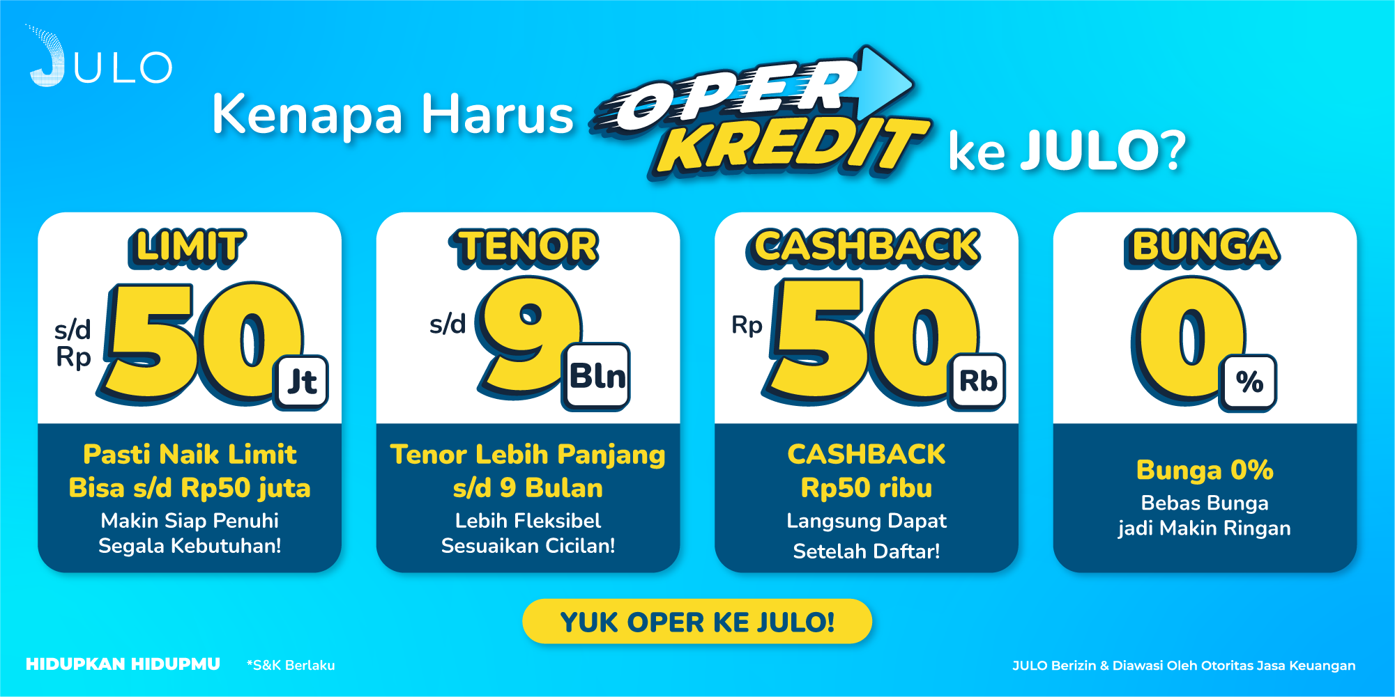 Oper Kredit dari JULO