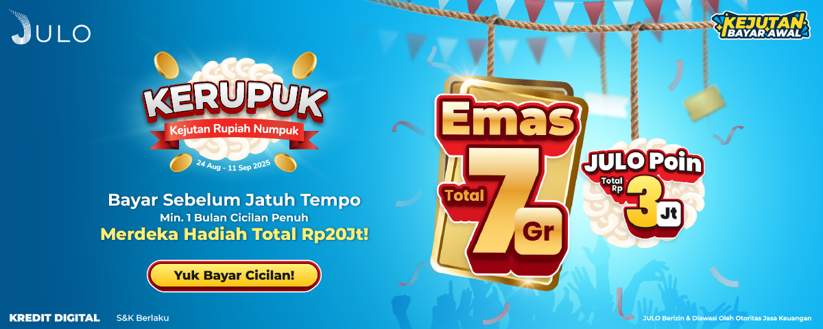 KEJUTAN RUPIAH NUMPUK