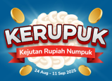 KEJUTAN RUPIAH NUMPUK