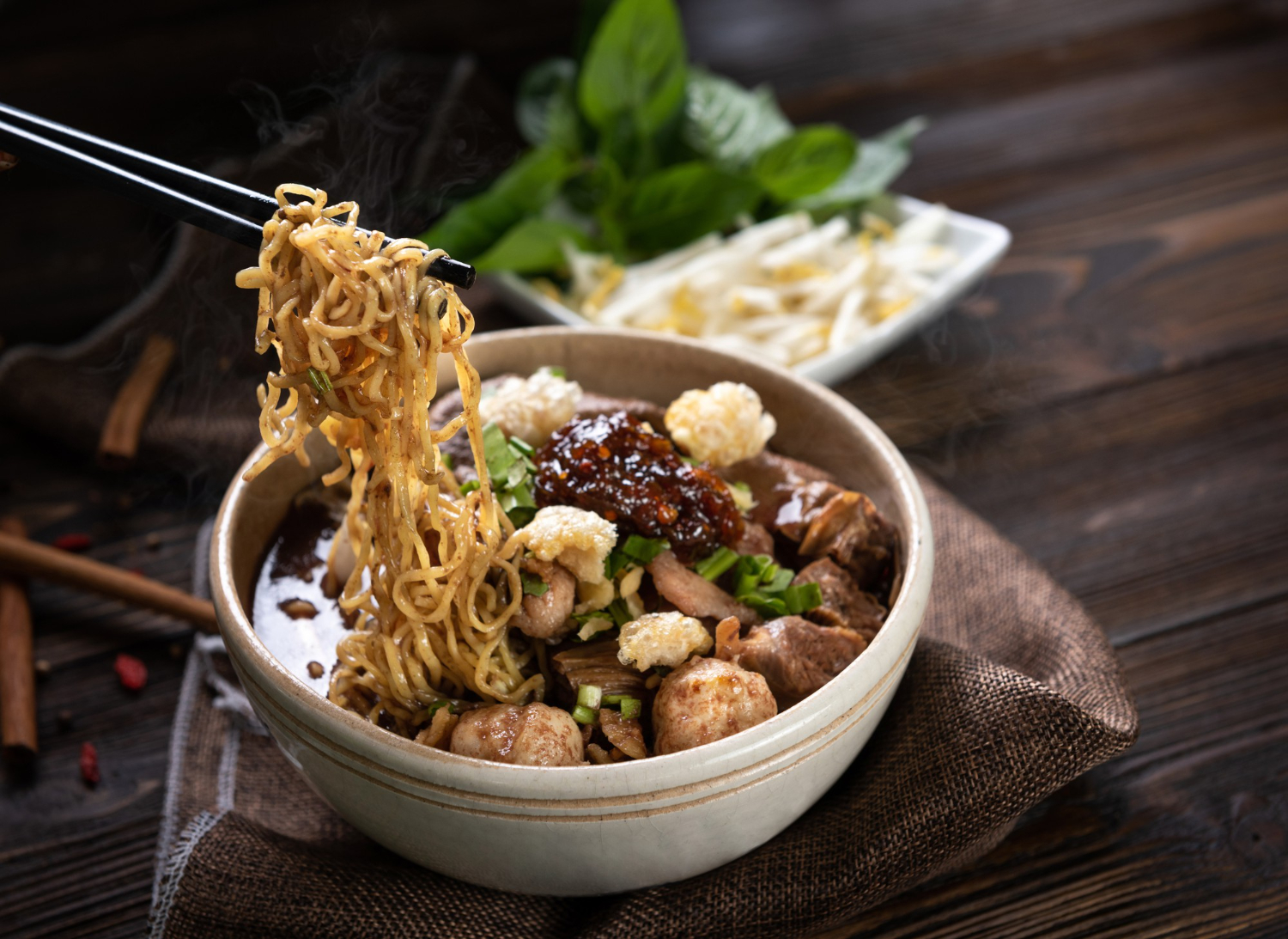 mie ayam dan bakso