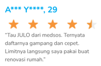 REVIEW MELESAT JULO