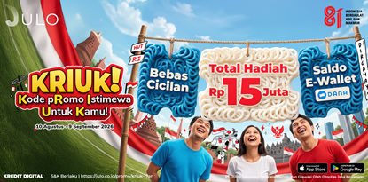 KRIUK Kode Promo Istimewa Untuk Kamu
