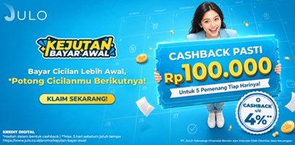 KEJUTAN BAYAR AWAL