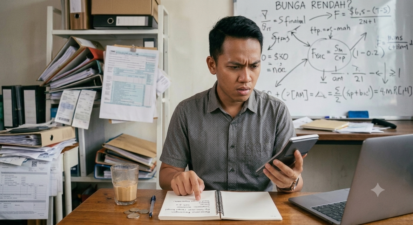 Cara Menghitung Bunga Pinjaman Online yang Benar-Benar Rendah