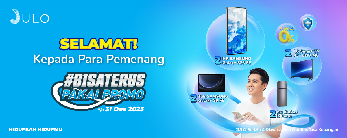 Pemenang Bisa Terus Pakai Promo