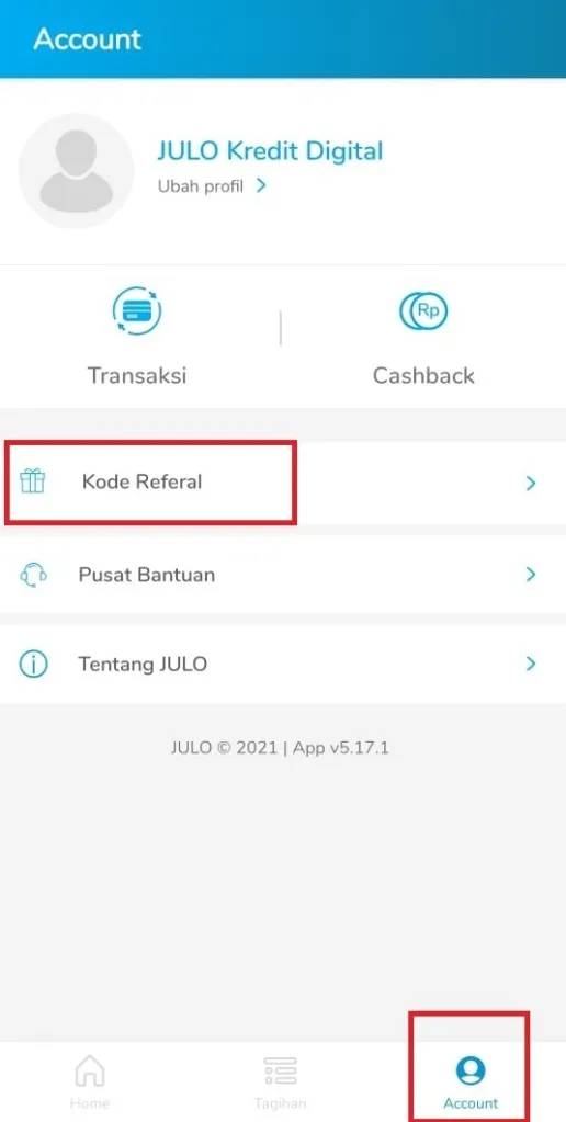 Daftar JULO dengan Kode Referral!