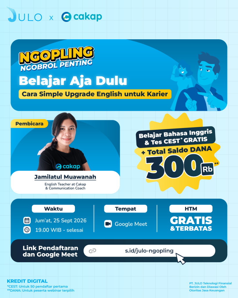 PERCAKAPAN BAHASA INGGRIS