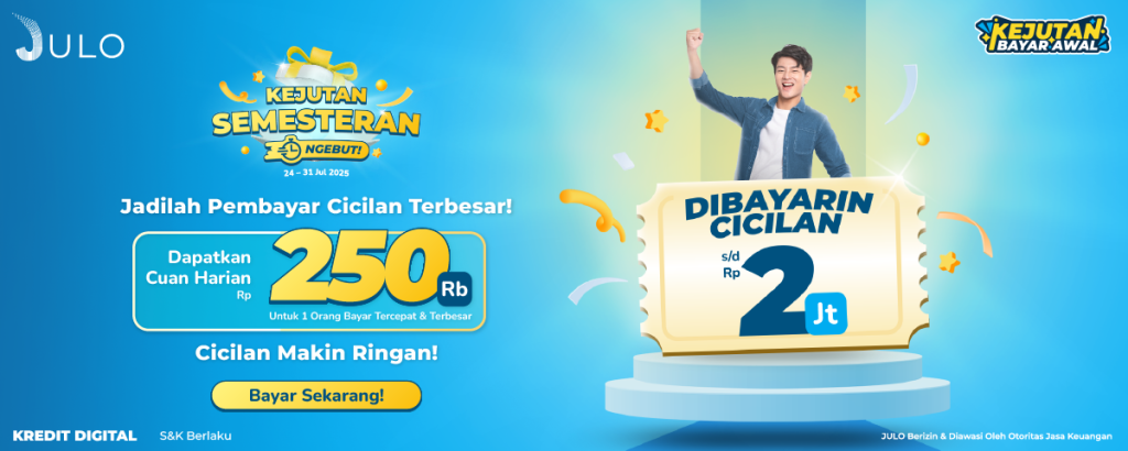 KEJUTAN SEMESTERAN CICILAN