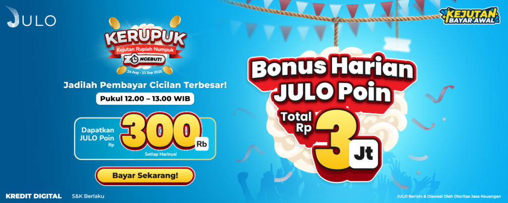 KEJUTAN RUPIAH NUMPUK