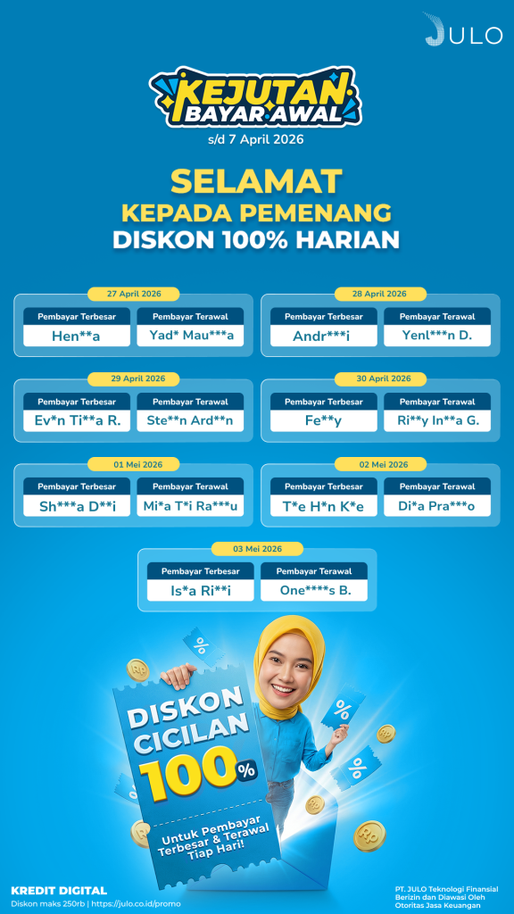 KEJUTAN BAYAR AWAL