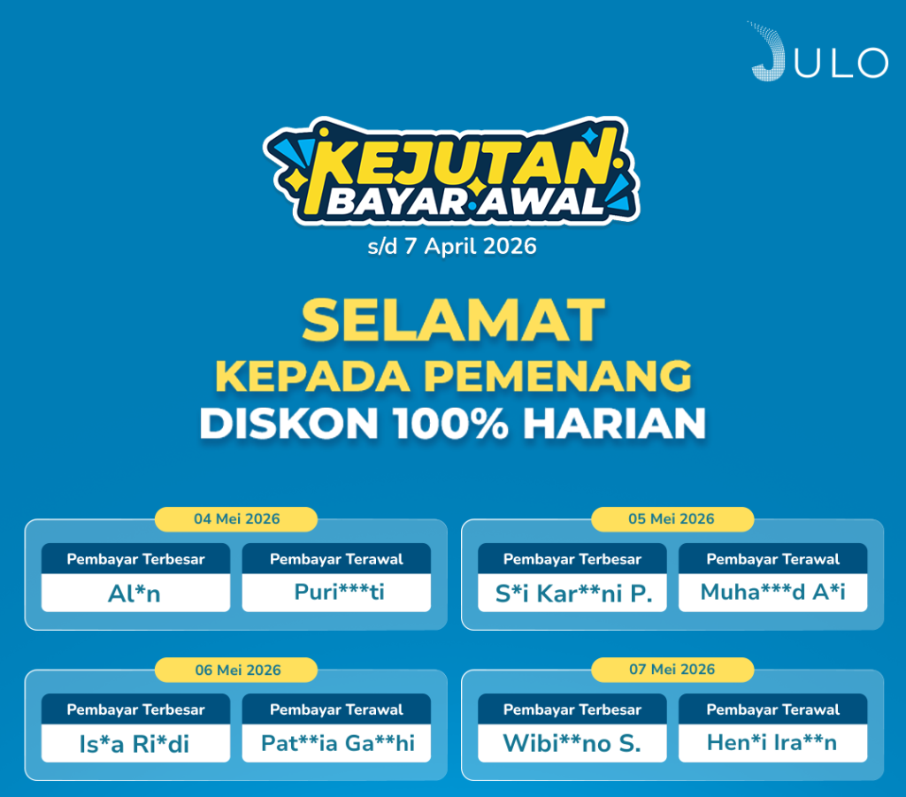 KEJUTAN BAYAR AWAL