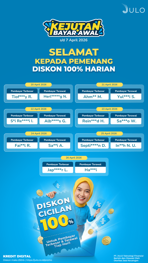KEJUTAN BAYAR AWAL