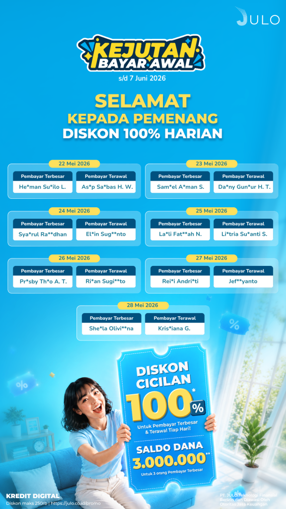 KEJUTAN BAYAR AWAL
