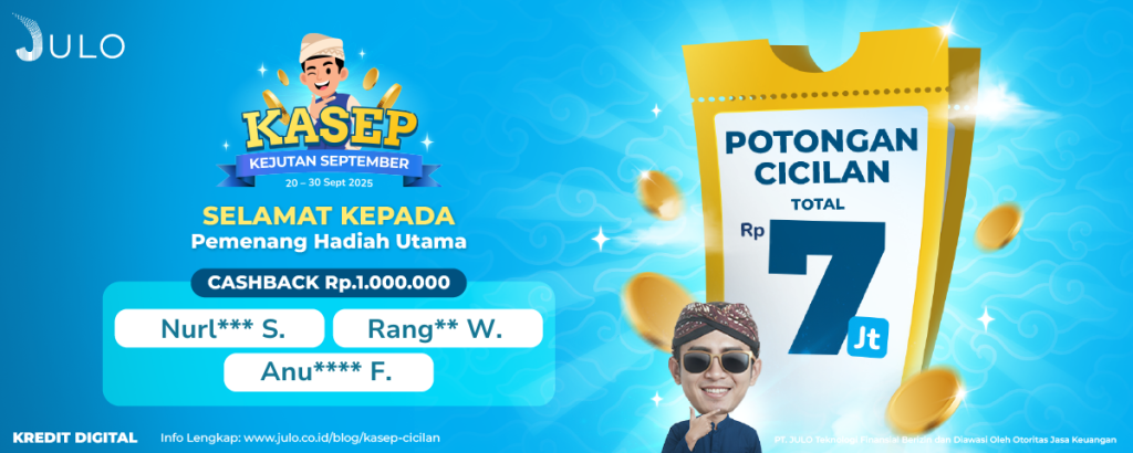 KEJUTAN SEPTEMBER CICILAN