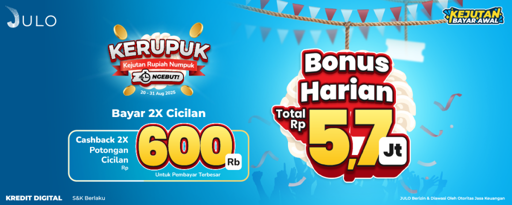 KEJUTAN RUPIAH NUMPUK