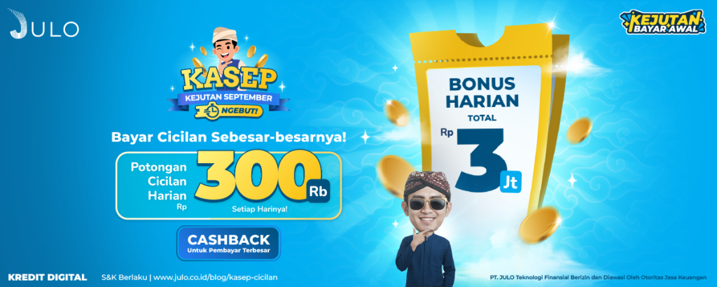 KEJUTAN SEPTEMBER CICILAN