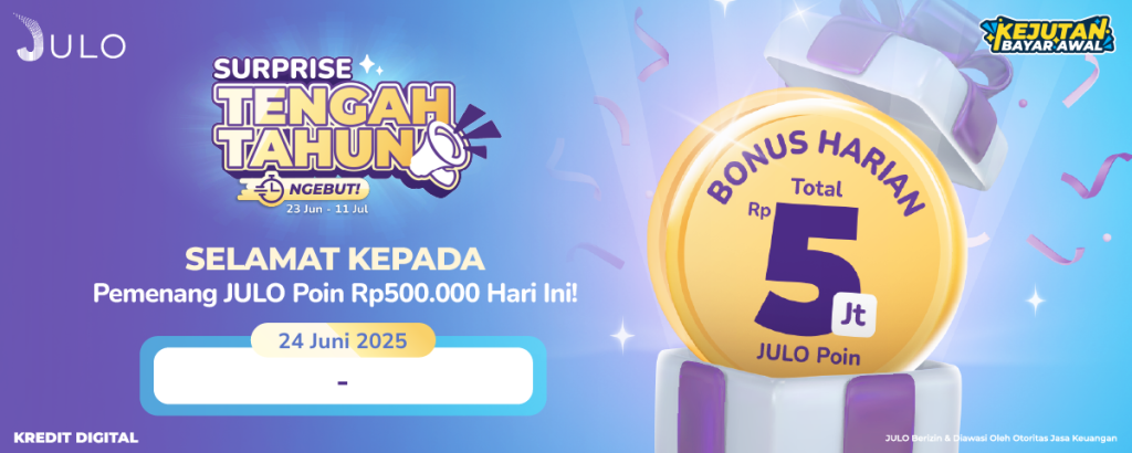 SURPRISE TENGAH TAHUN NGEBUT