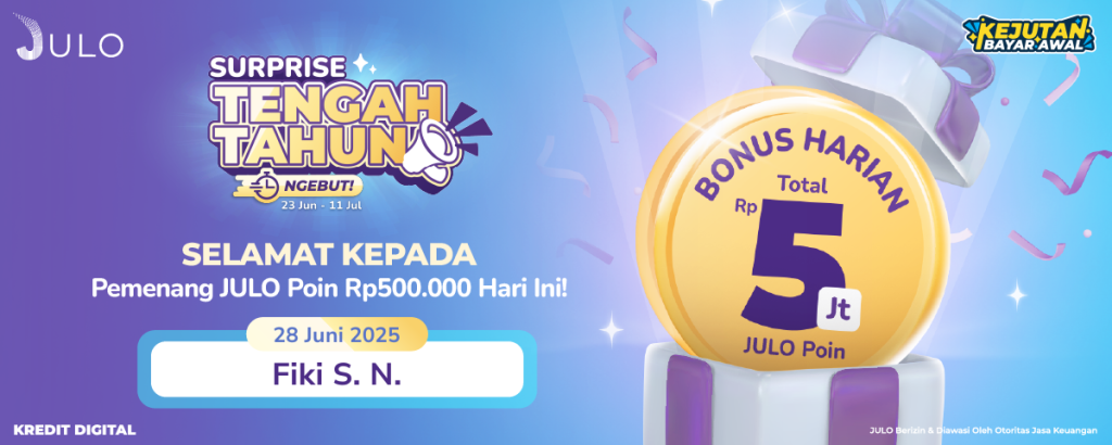 SURPRISE TENGAH TAHUN NGEBUT