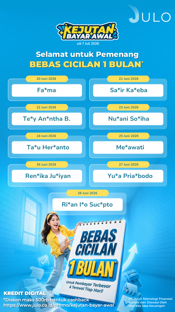 KEJUTAN BAYAR AWAL