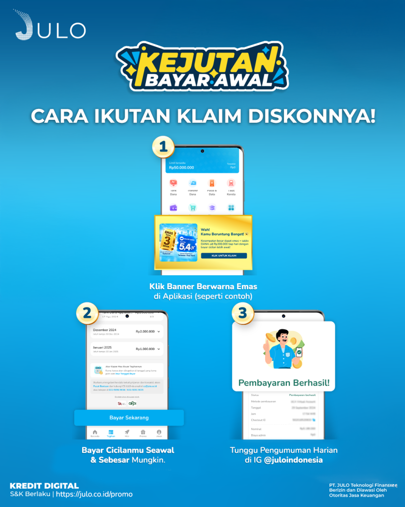 KEJUTAN BAYAR AWAL