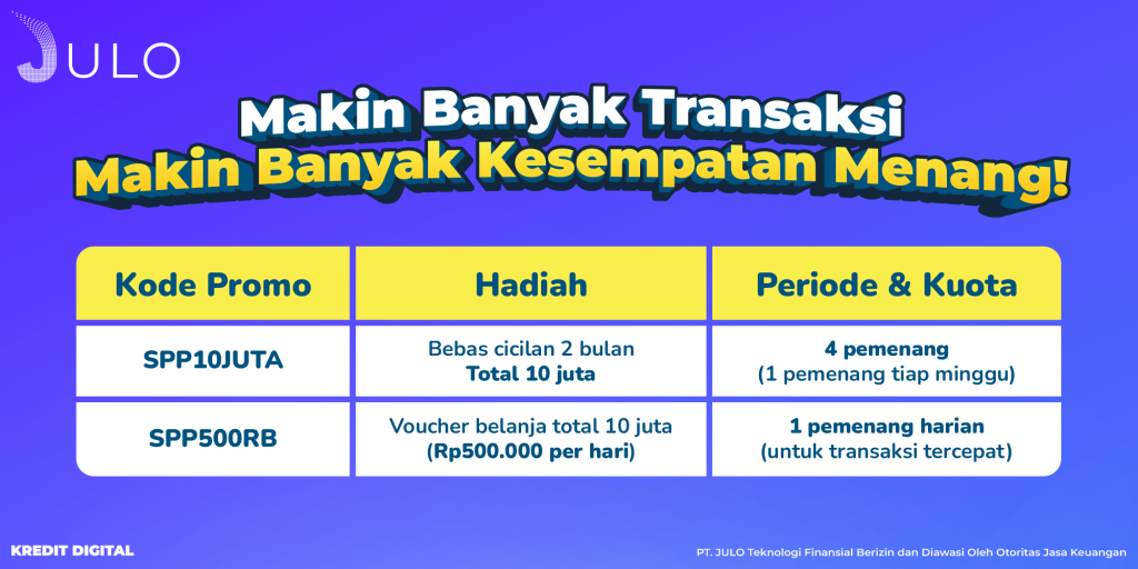 BISA TERUS SURPRISE PENUH PROMO
