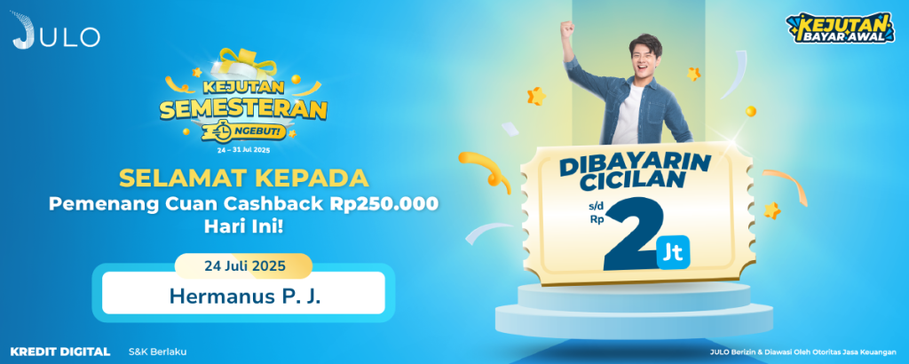 KEJUTAN SEMESTERAN CICILAN