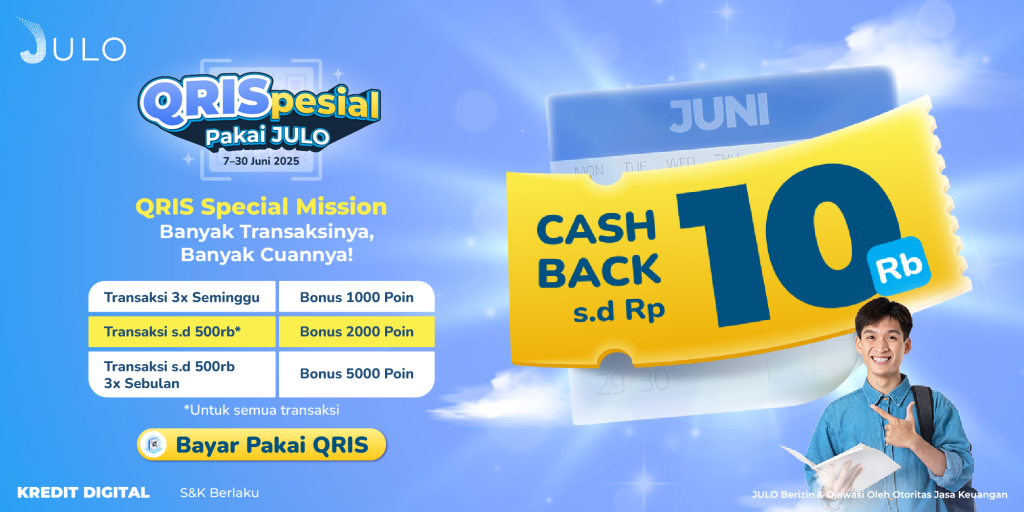 cashback s.d 10rb